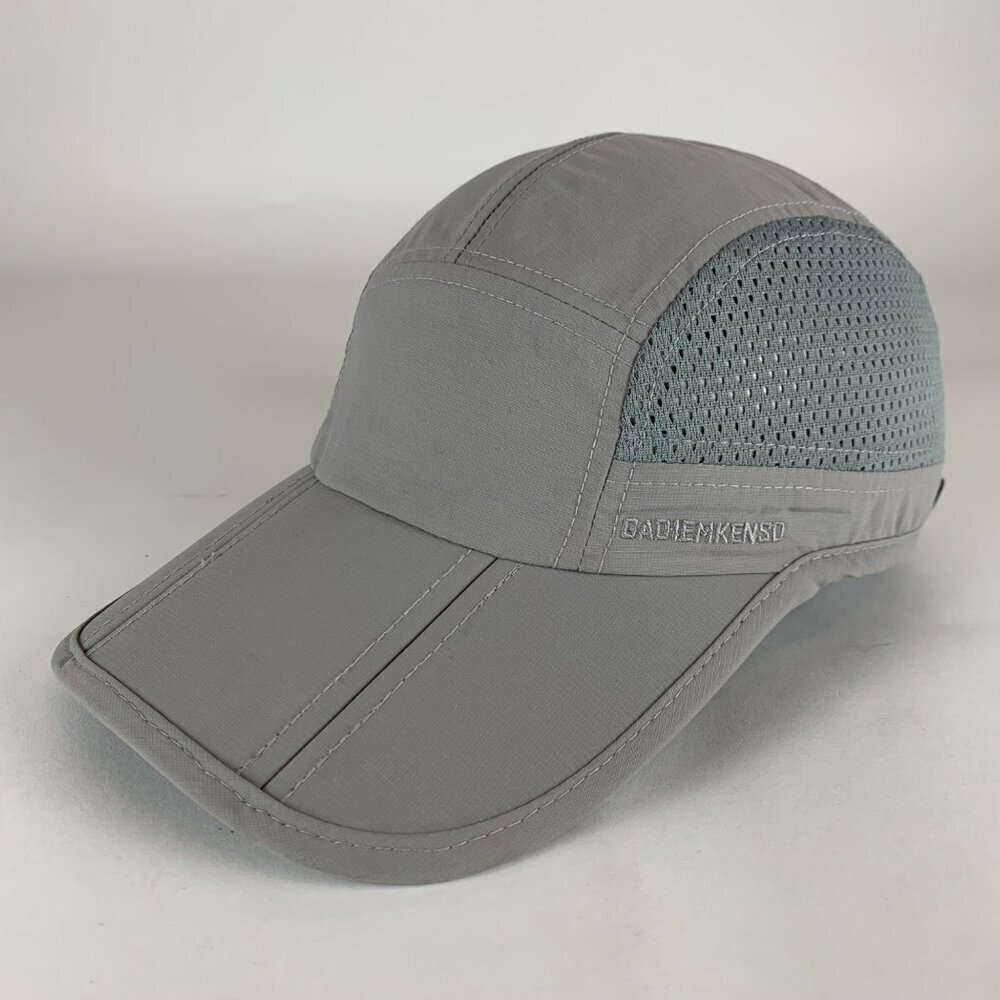 Gadiemkensd Mens Gray 5-Panel Strapback Hat